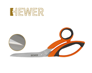 HEWER Food Grade Serrated-Blade Safety Scissors HS-5641