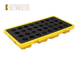 HEWER 2-Drum Spill Pallet