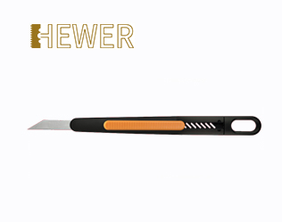 HEWER Spring Retractable Blade Deburring Knife HK-8501